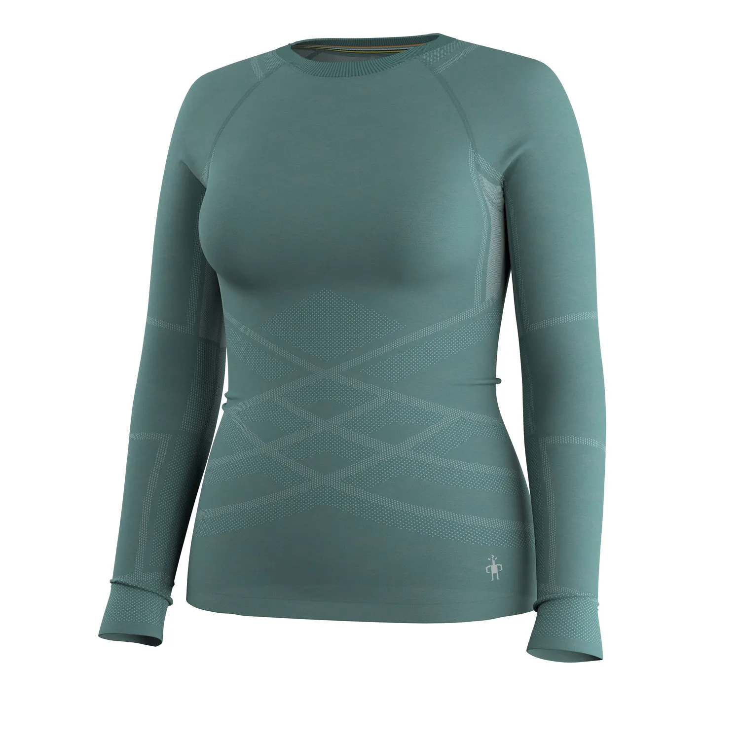 Smartwool Intraknit All-Season Crew trøye Dusty Teal