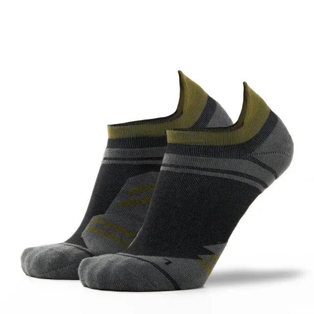 Anatag Feathered Runner Ankle sokker grønn/svart tynne