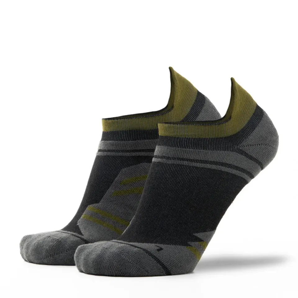 Anatag Feathered Runner Ankle sokker grønn/svart tynne