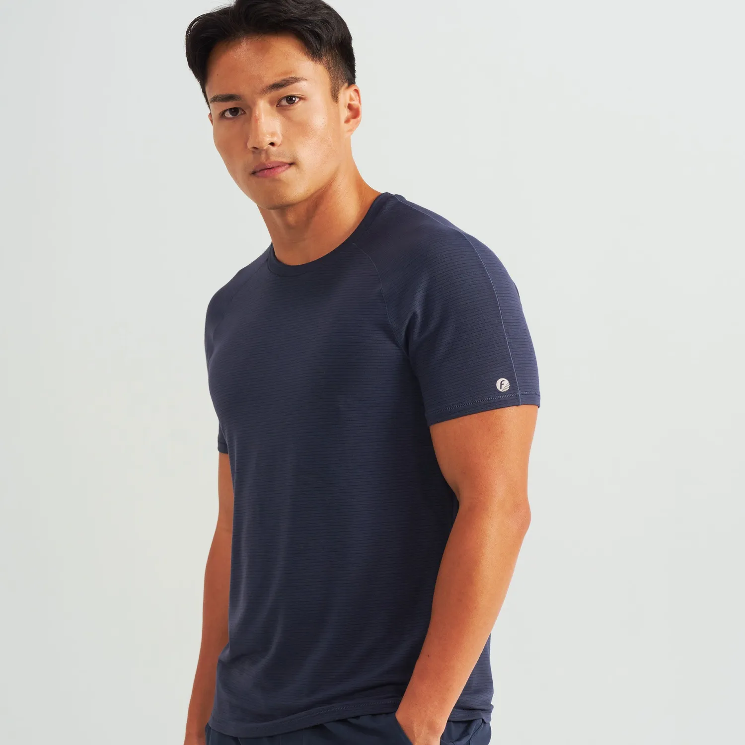Feetures Stride Flex Tee t-skjorte herre svart miks 3-pk myk