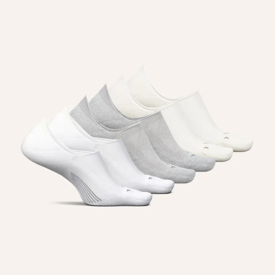 Feetures Elite Light Cushion Invisible sokker 6-pack tynn