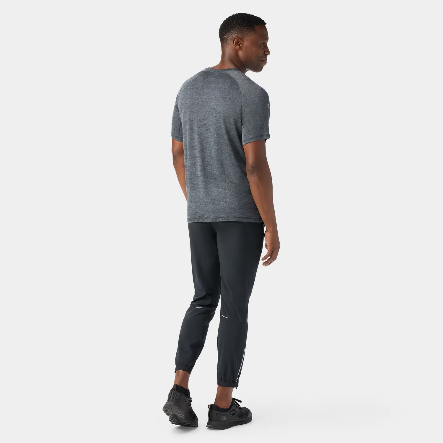 Smartwool Active Ultralite Short Sleeve t-skjorte grå trening