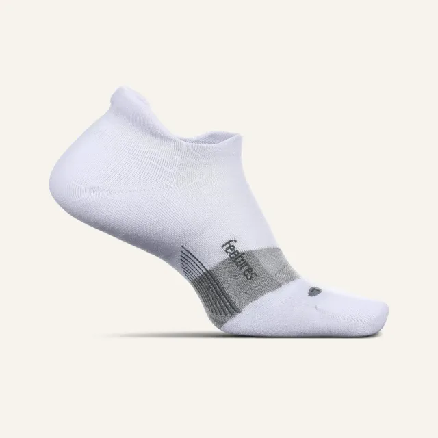 Feetures Merino 10 Ultra Light Tab sokker hvit ull
