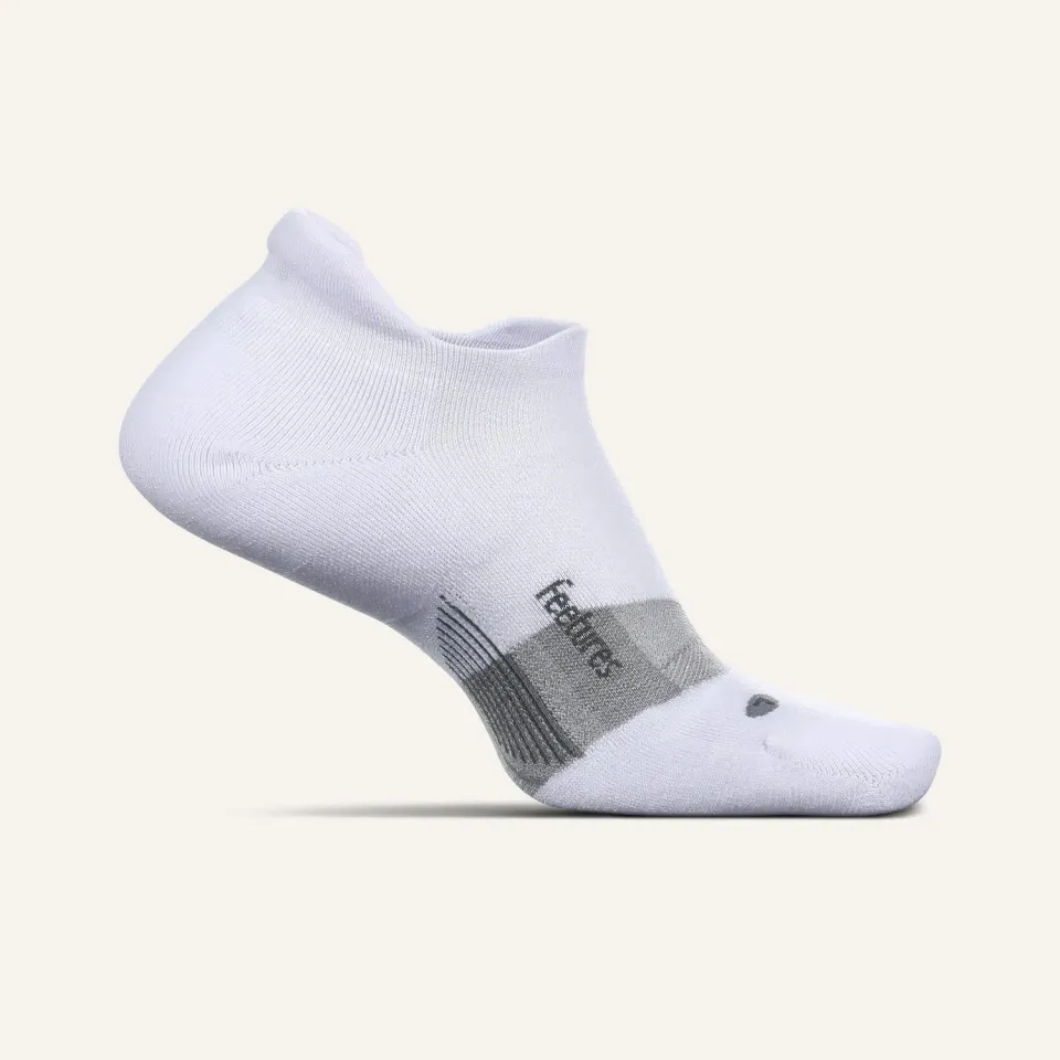 Feetures Merino 10 Ultra Light Tab sokker hvit ull