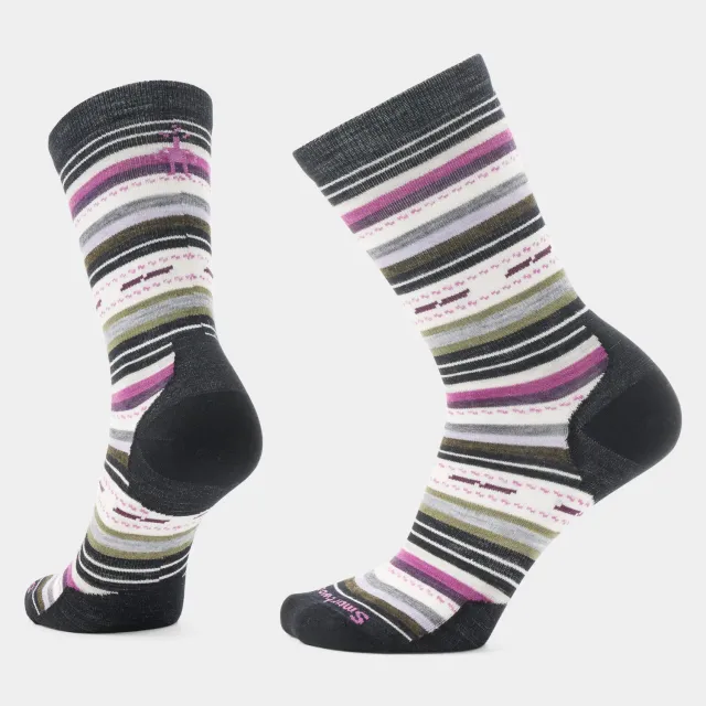 Smartwool Everyday Margarita Crew sokker hvit merino