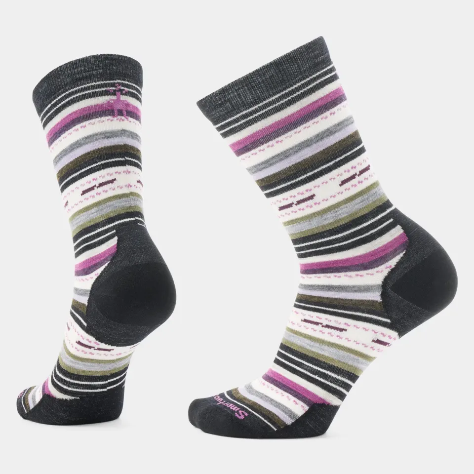 Smartwool Everyday Margarita Crew sokker hvit merino
