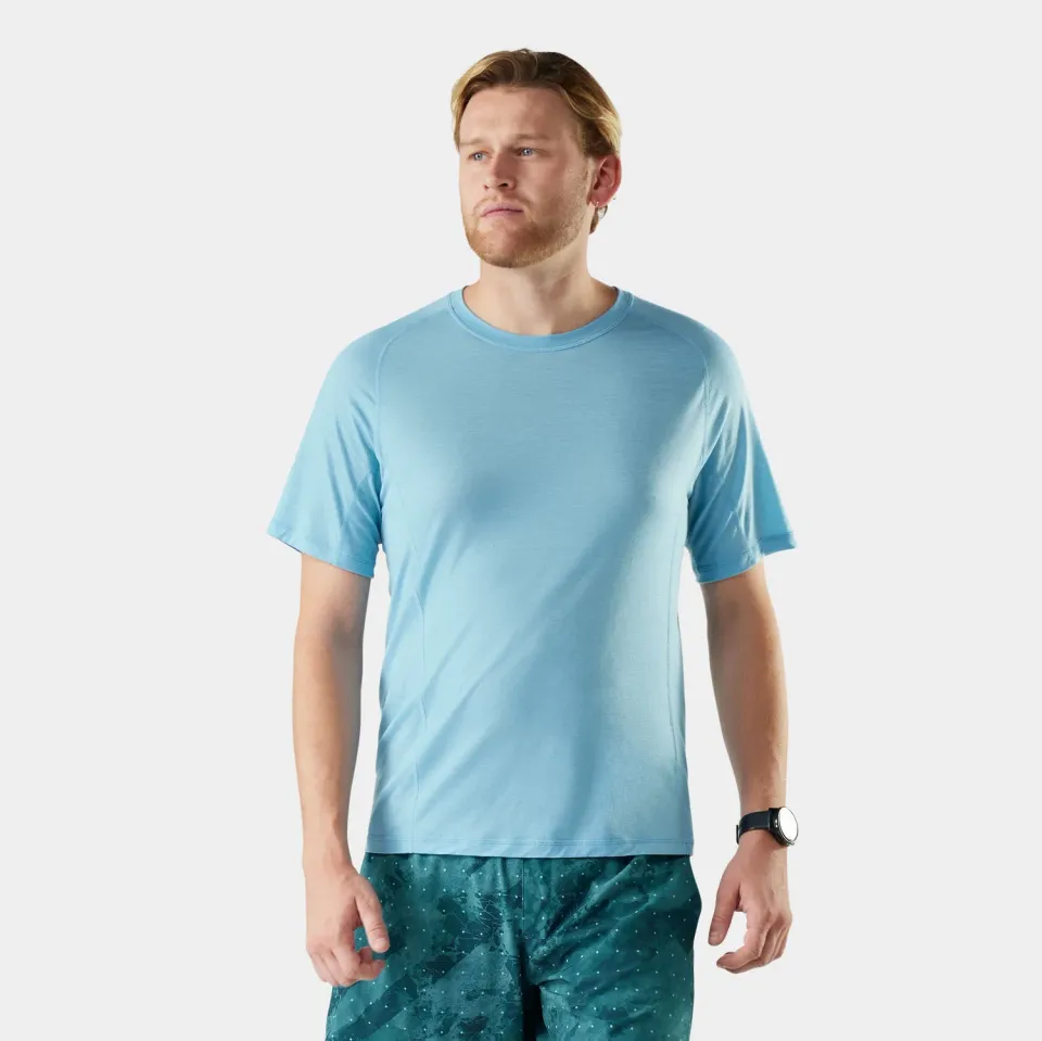 Smartwool Active Ultralite topp Mineral Blue merino