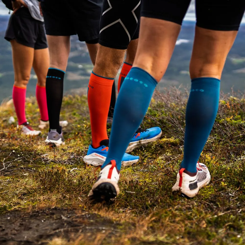 Gococo Compression Superior kompresjonssokker rødoransje S