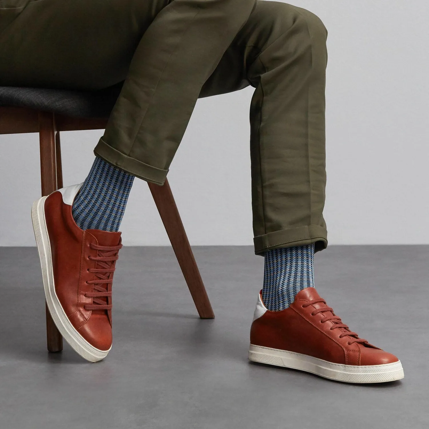 London Sock Company Denim sokker 3-pk blå