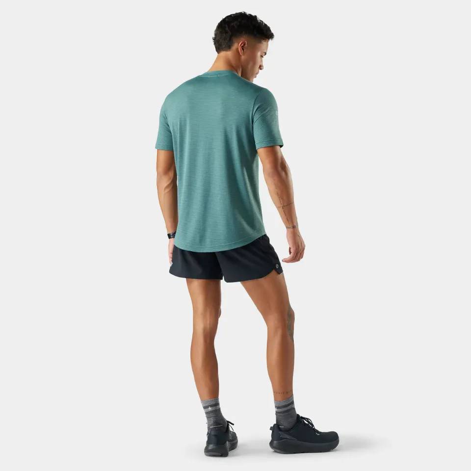 Smartwool Active Mesh Short Sleeve t-skjorte Dusty Teal pustende
