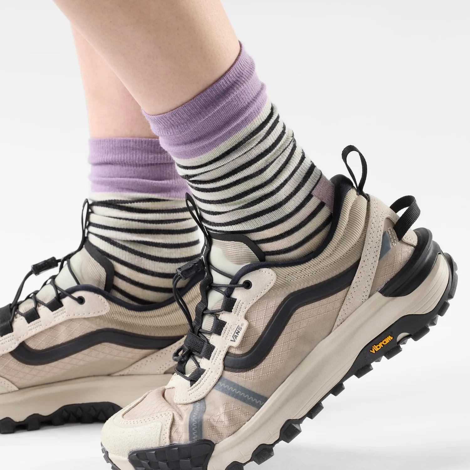 Smartwool Everyday Pin Stripe sokker Purple Dawn stripet