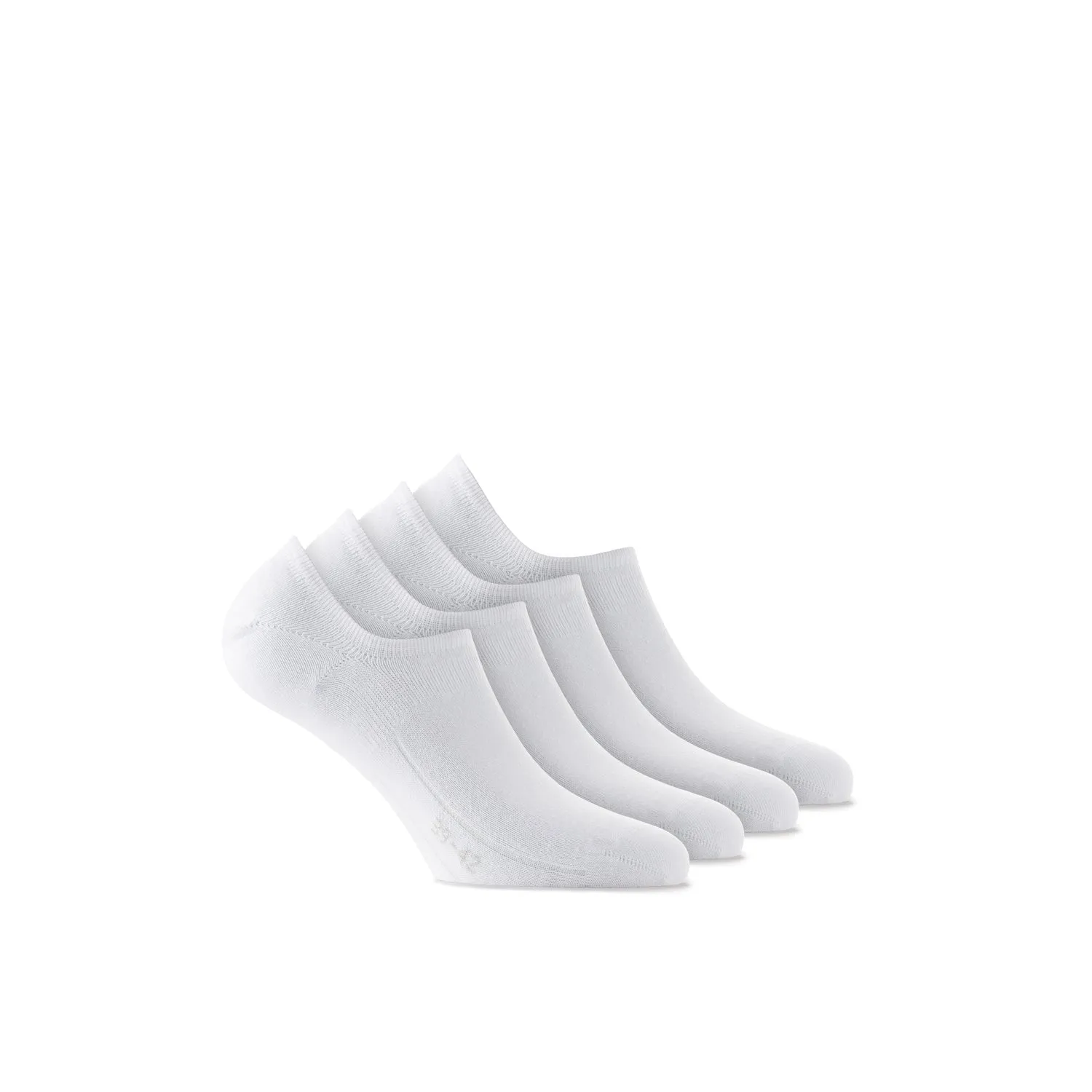 Rohner Footies sneakersokker svart 43-46 10-pakn