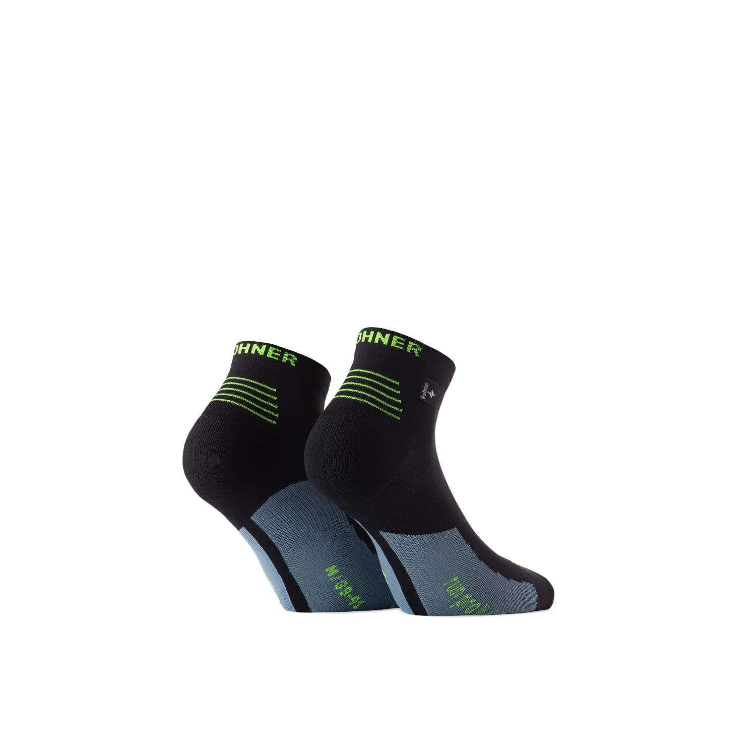 Rohner Run Pro Light l/r løpesokker svart tynn