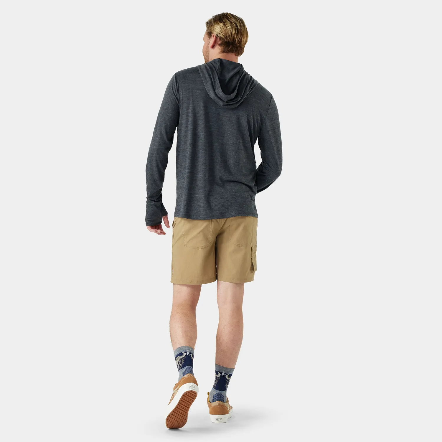Smartwool Merino Sun Hoodie hettegenser grå herre