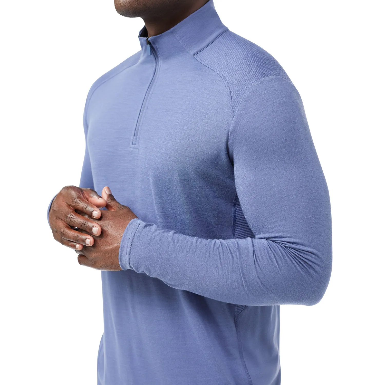 Smartwool Active 1/4 Zip treningsgenser nightfall blue merino