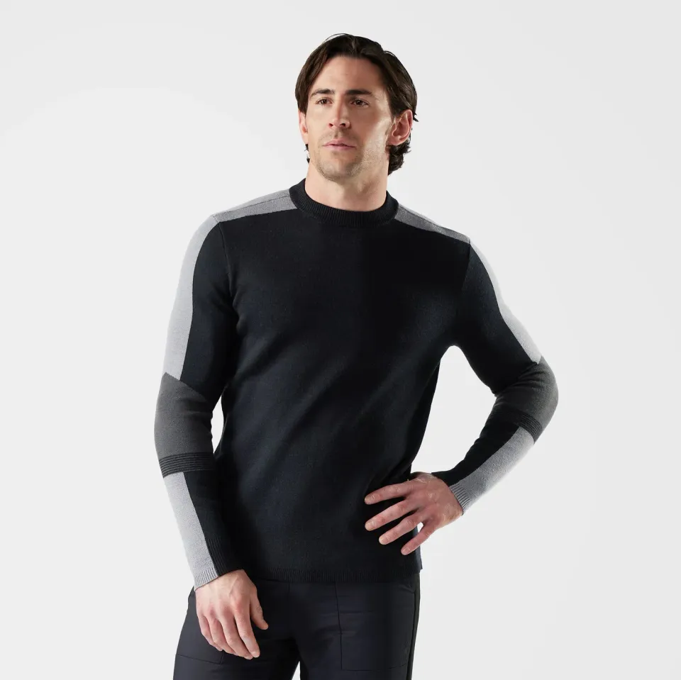 Smartwool Alpine Crew genser herre sort merino