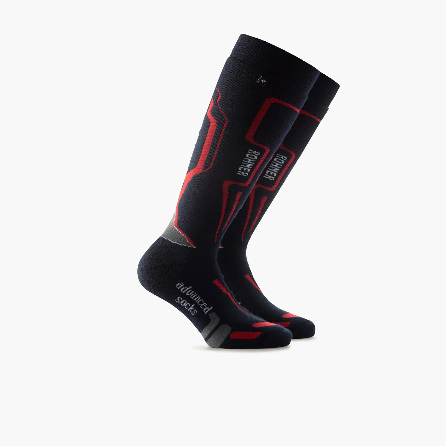 Rohner R-Motion skisokker hvit 36-38 lang ull