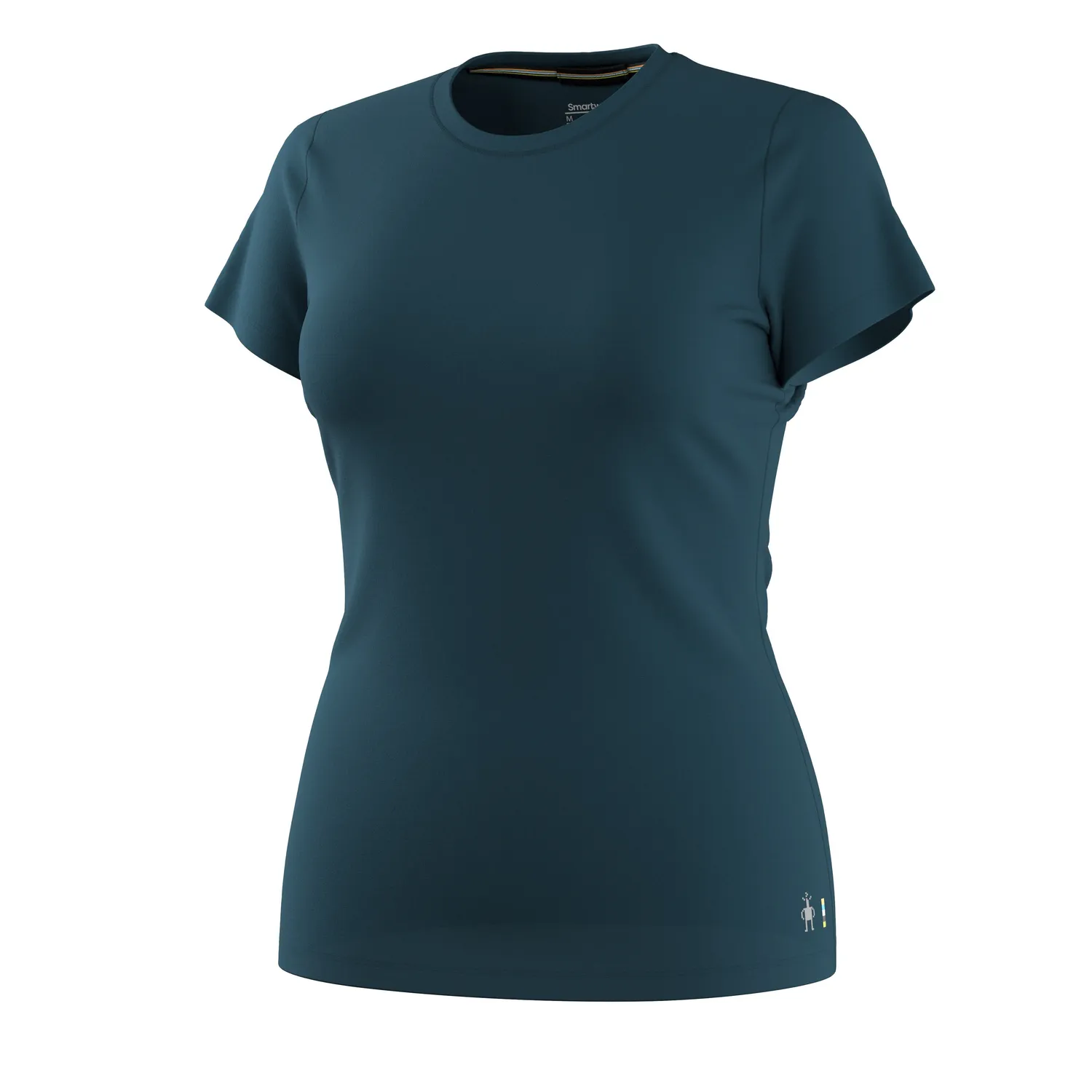 Smartwool Merino Short Sleeve t-skjorte dame twilight blue slitesterk