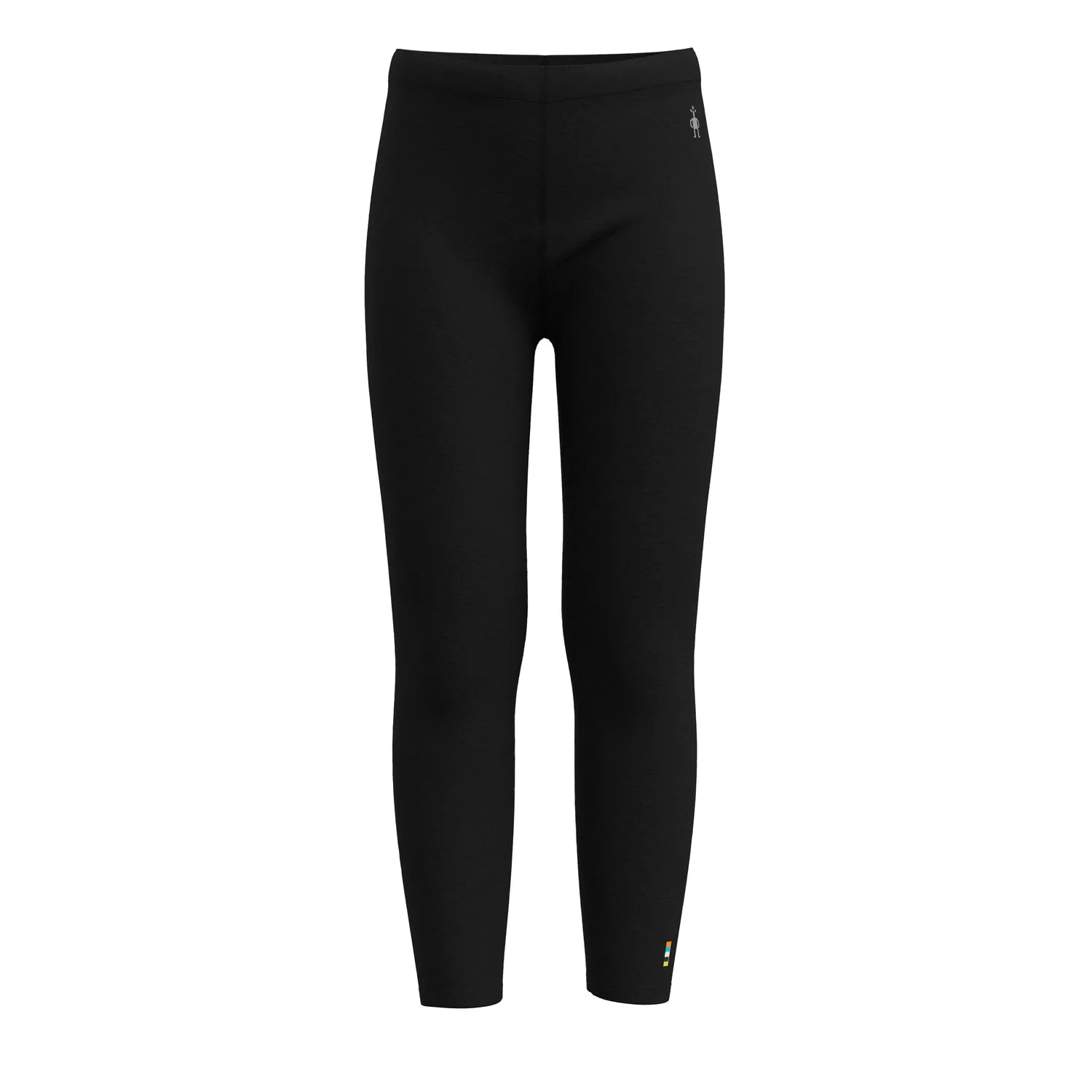Smartwool Classic Thermal ullbukse barn svart merino