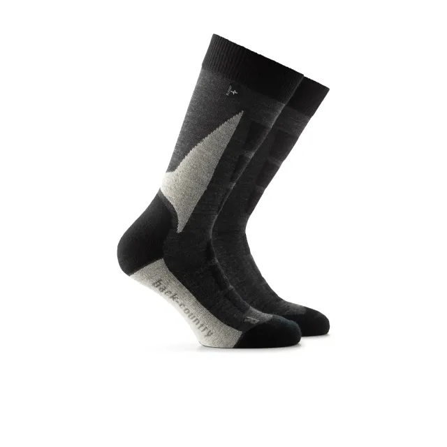 Rohner Back-Country tursokker merino venstre høyre