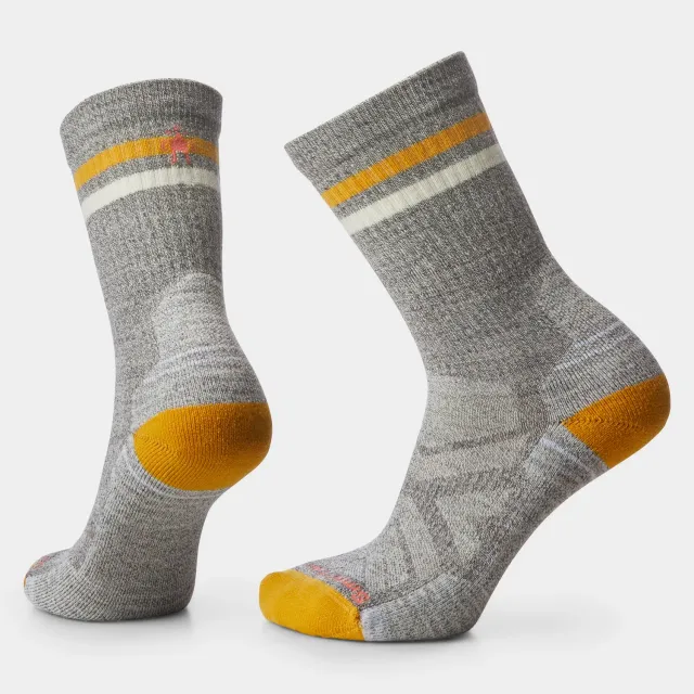Smartwool Hike Tube Stripe Crew tursokker taupe 3 str
