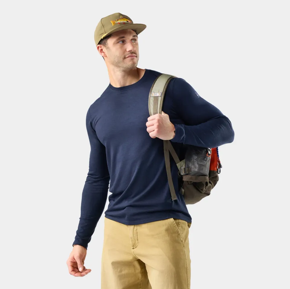 Smartwool Classic All-Season Crew ulltrøye Deep Navy