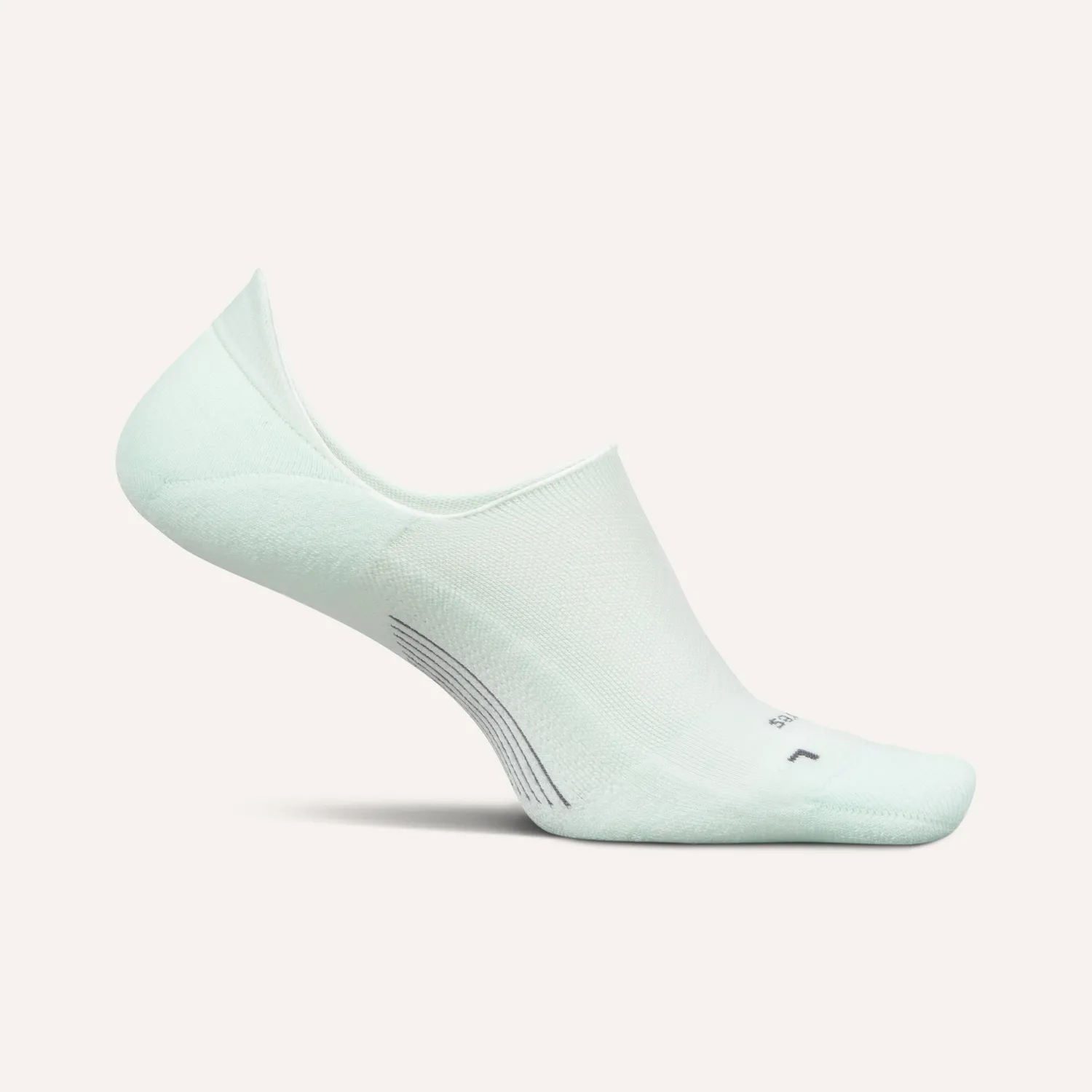 Feetures Elite Light Cushion Invisible sokker hvit lett