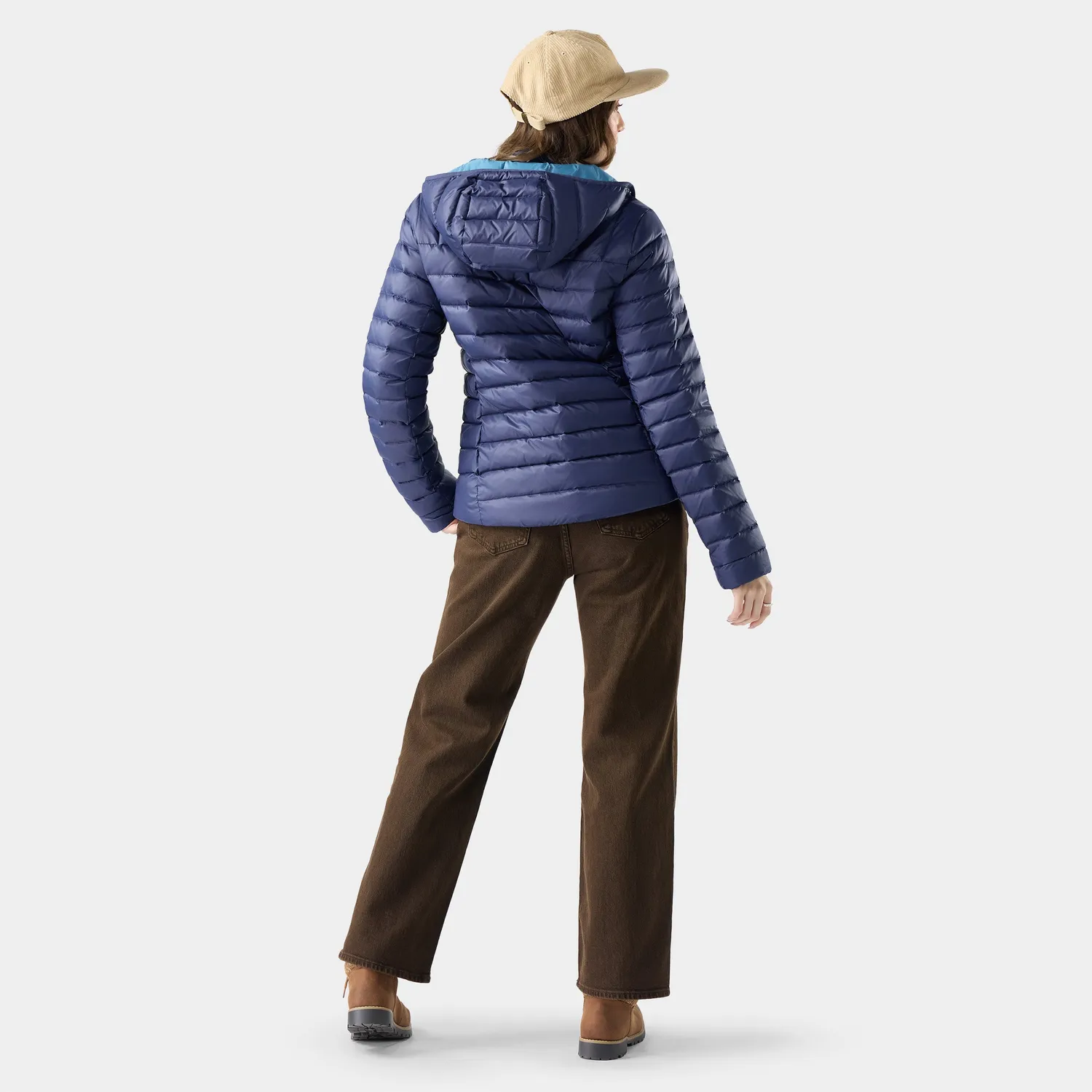Smartwool Winterloft Hooded Jacket jakke nightfall blue vindtett
