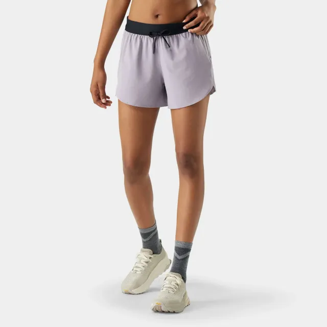 Smartwool Active Lined 4 dameshorts Purple Storm merino