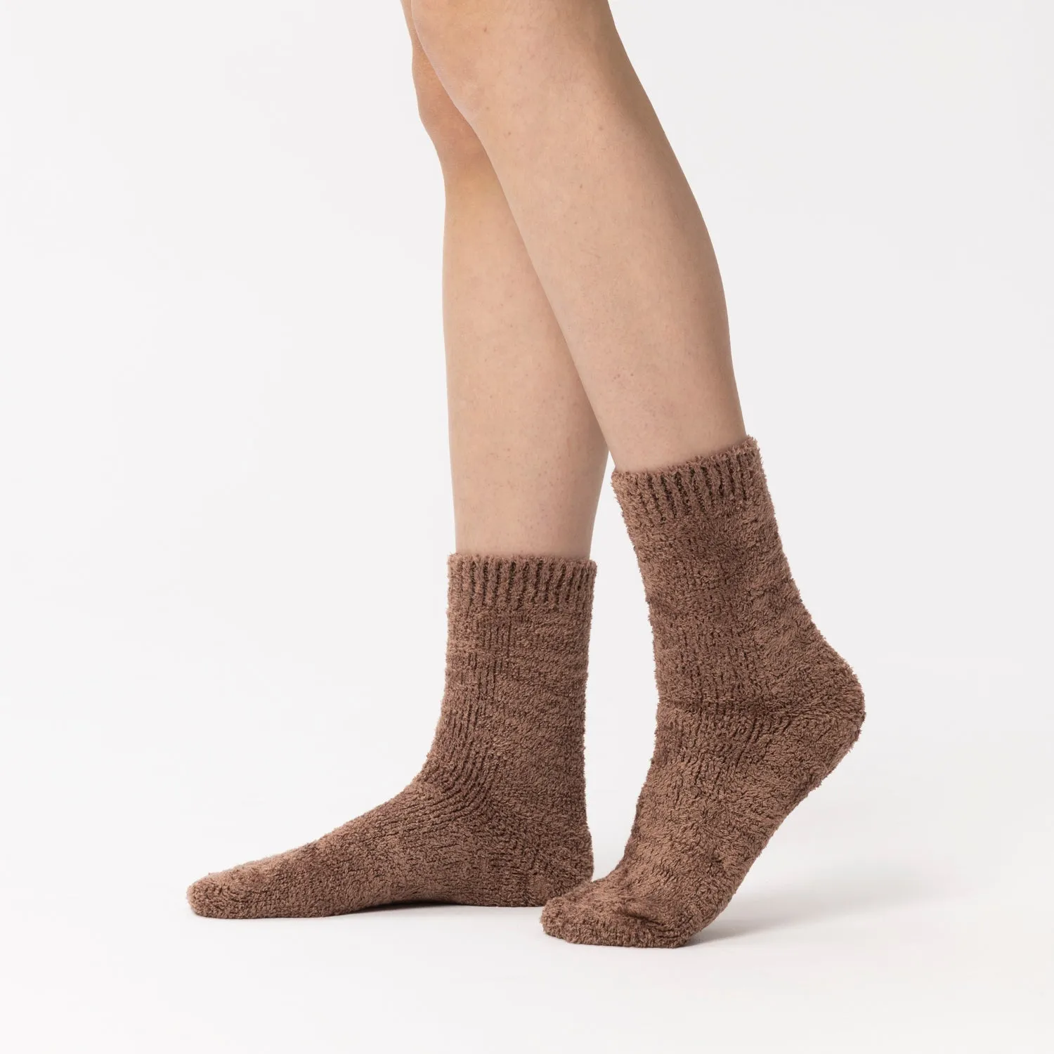 Rohner Cozy Socks kosesokker brun 10-pakning bambus