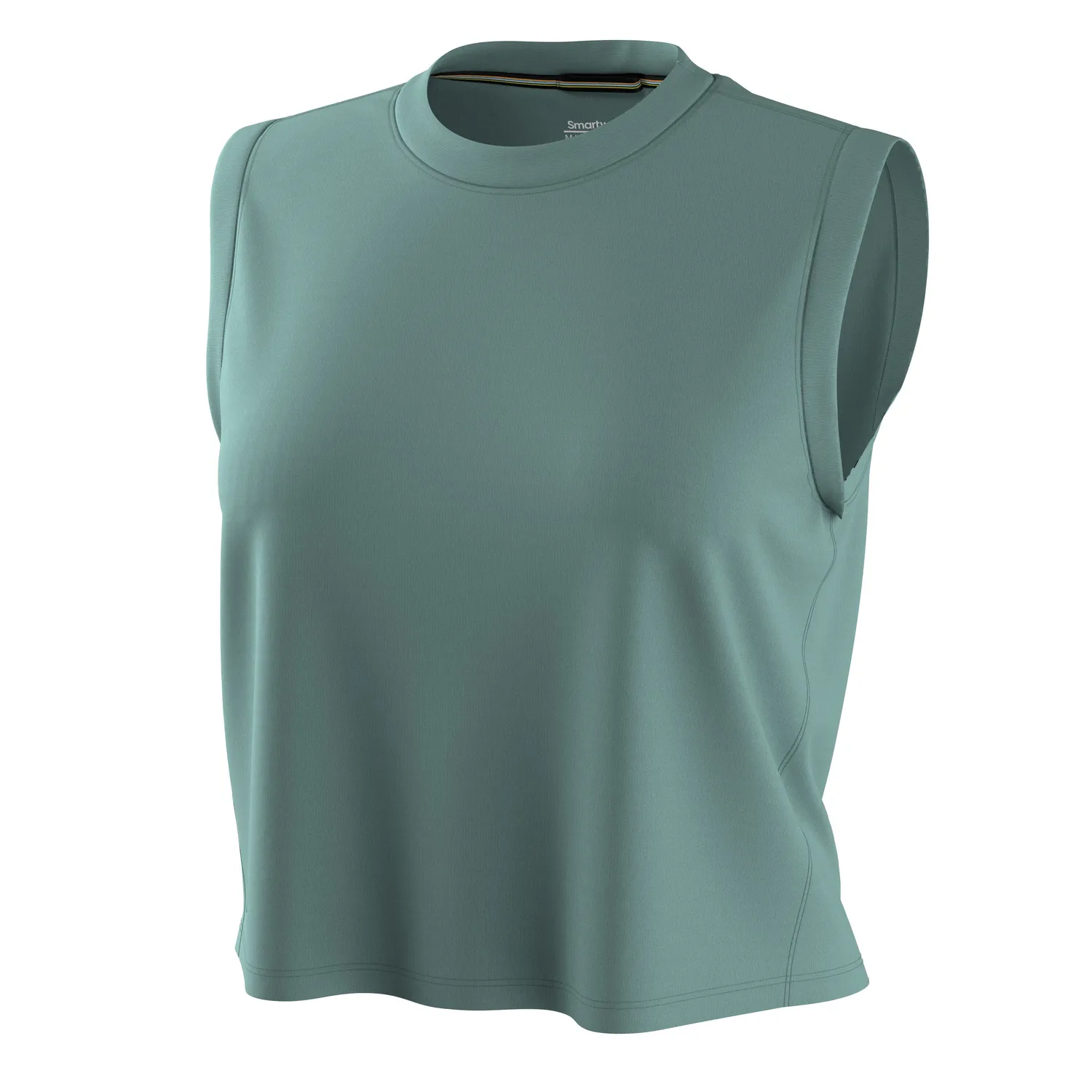 Smartwool Active Ultralite Crop treningstopp Dusty Teal