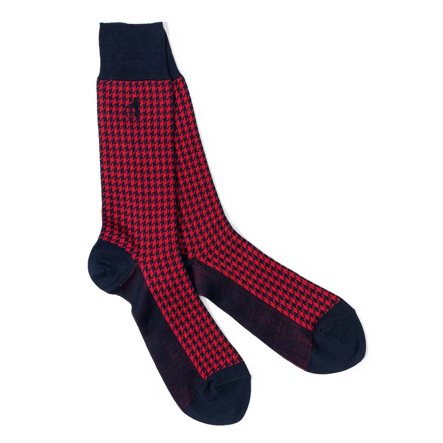 London Sock Company Dash of Class Ruby sokker 6-pak rød