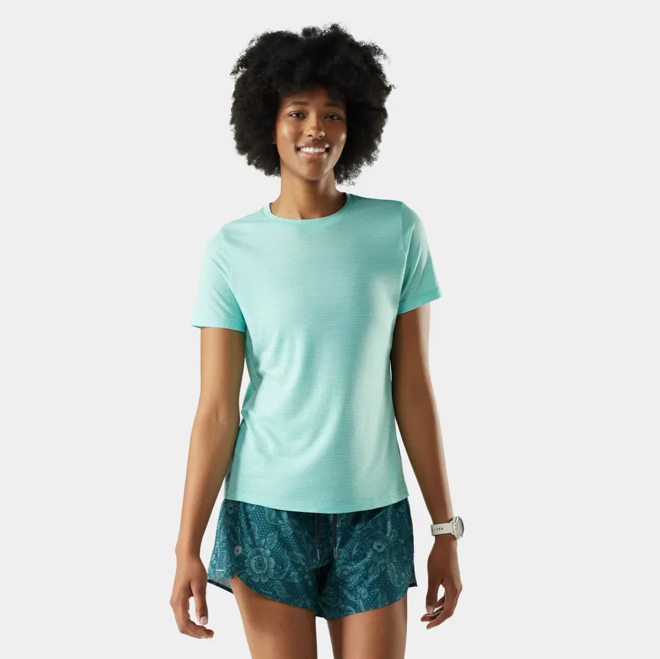 Smartwool Active Mesh Short Sleeve t-skjorte Pacific Blue pustende