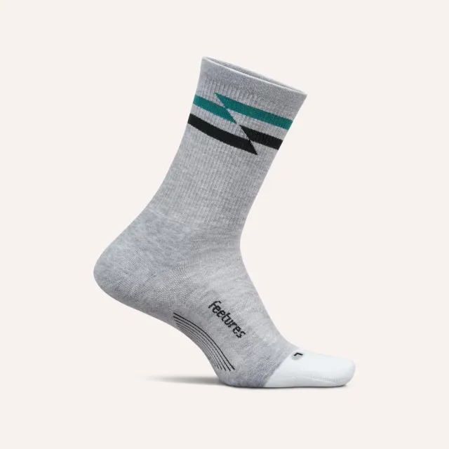 Feetures Elite Max Cushion Mini Crew sokker hvit tykke