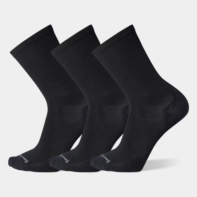 Smartwool Everyday Anchor Line Crew sokker 3-pakk svart merino