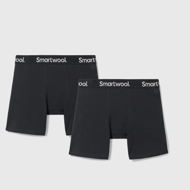 Smartwool Active Boxer Brief ullboxer herre svart