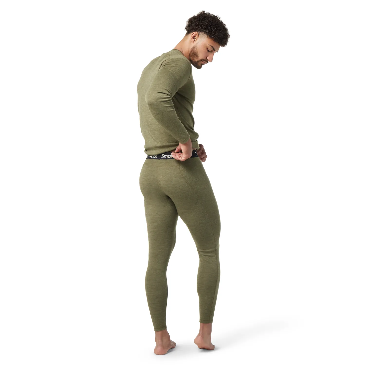 Smartwool Classic Thermal Merino underbukse grønn ull herre