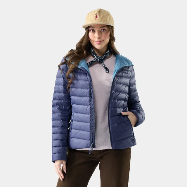 Smartwool Winterloft Hooded Jacket jakke nightfall blue vindtett
