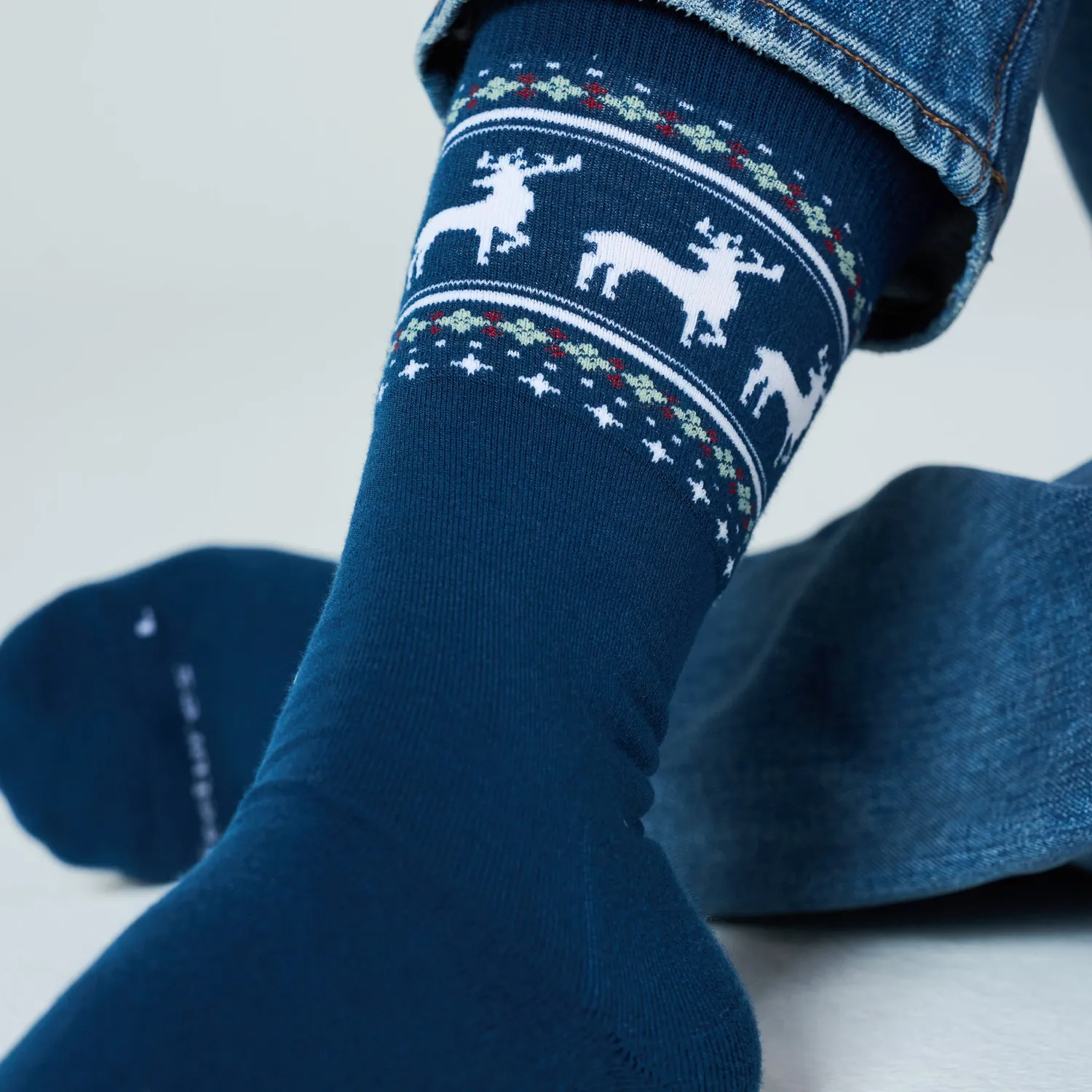 Feetures Everyday Max Cushion Crew sokker 3-pk Woodland Black Mix herre