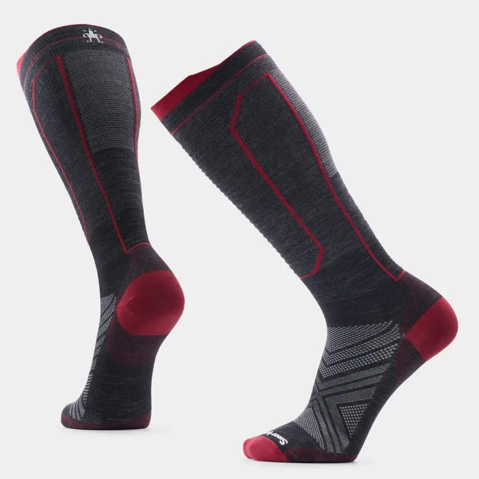 Smartwool Ski OTC skisokk Black tynn merino