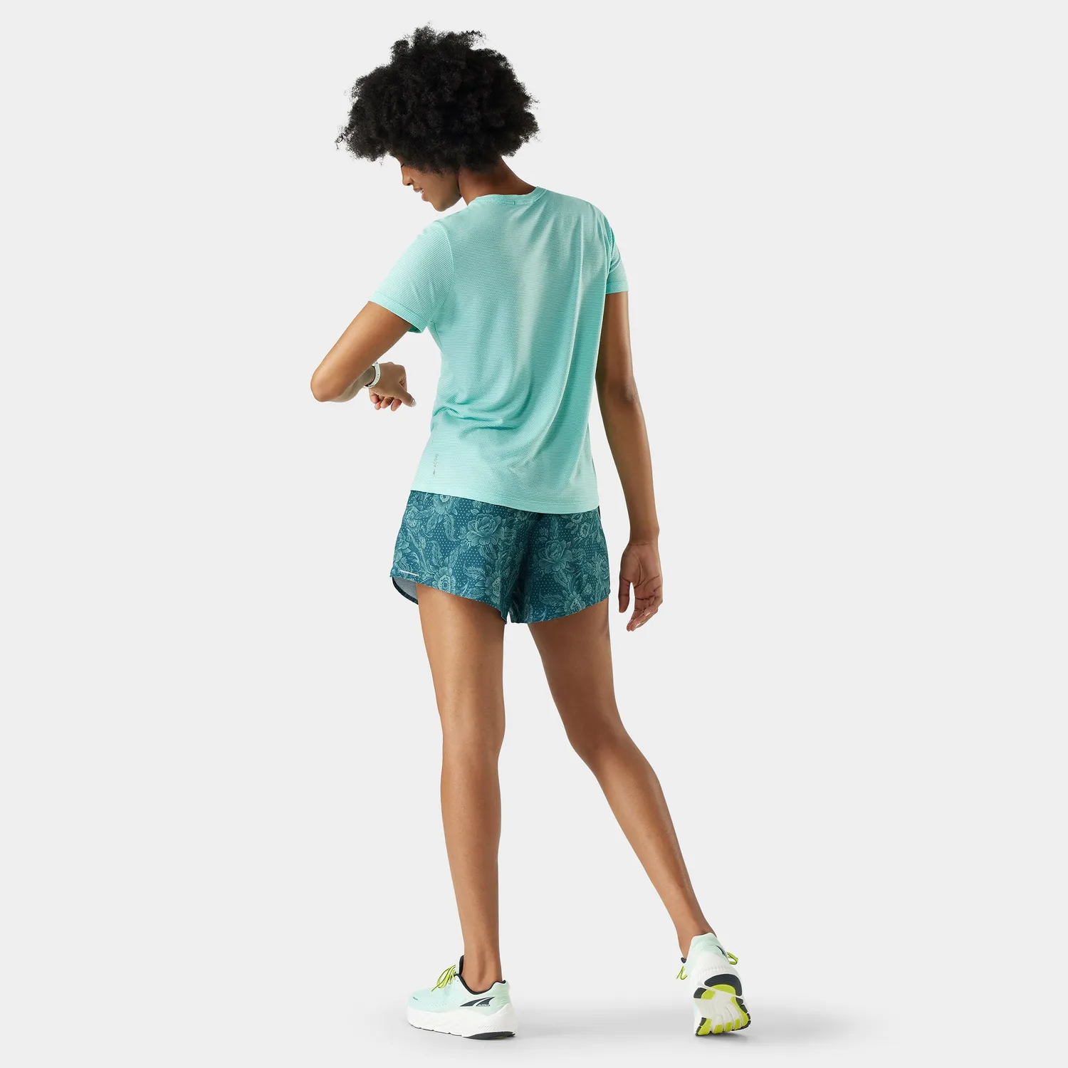 Smartwool Active Mesh Short Sleeve t-skjorte Pacific Blue pustende