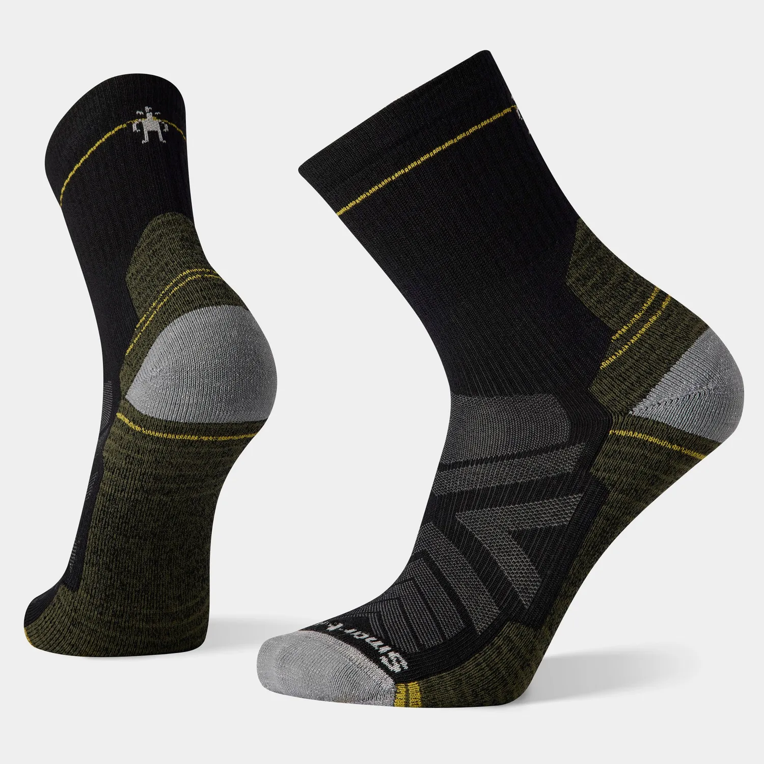 Smartwool Hike Mid Crew tursokker ash charcoal merinoull
