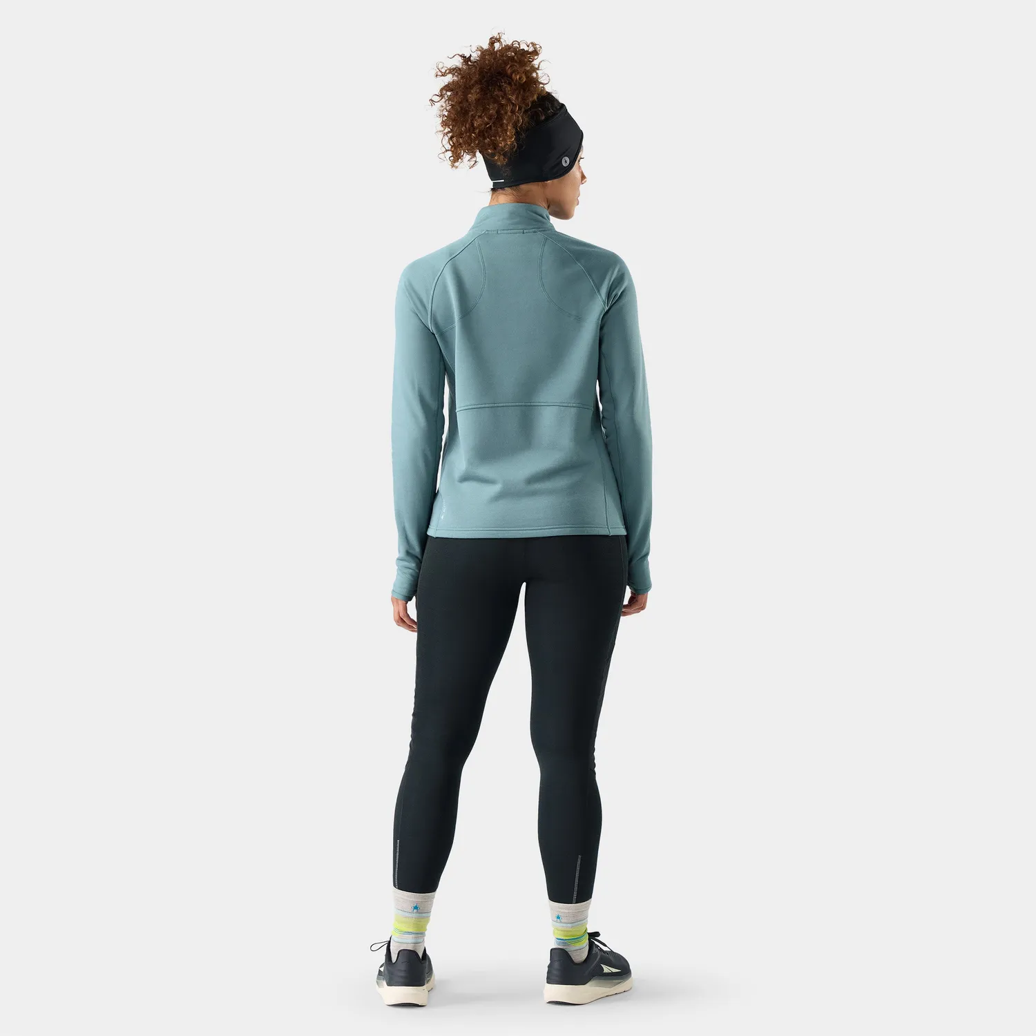 Smartwool Active Fleece fleecejakke dusty teal