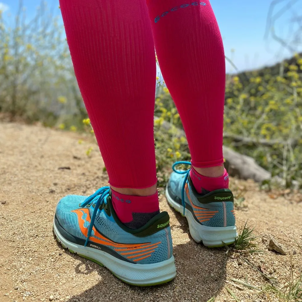Gococo Compression leggsleeves cerise kompresjon