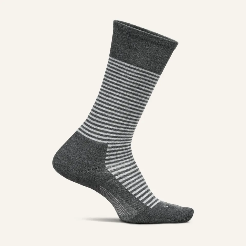 Feetures Everyday Max Cushion Crew herresokk Uptown Sage tykk