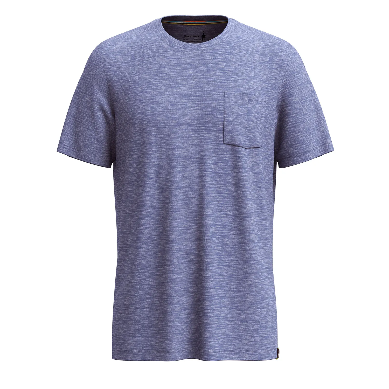 Smartwool Merino Hemp Pocket t-skjorte herre blå normal