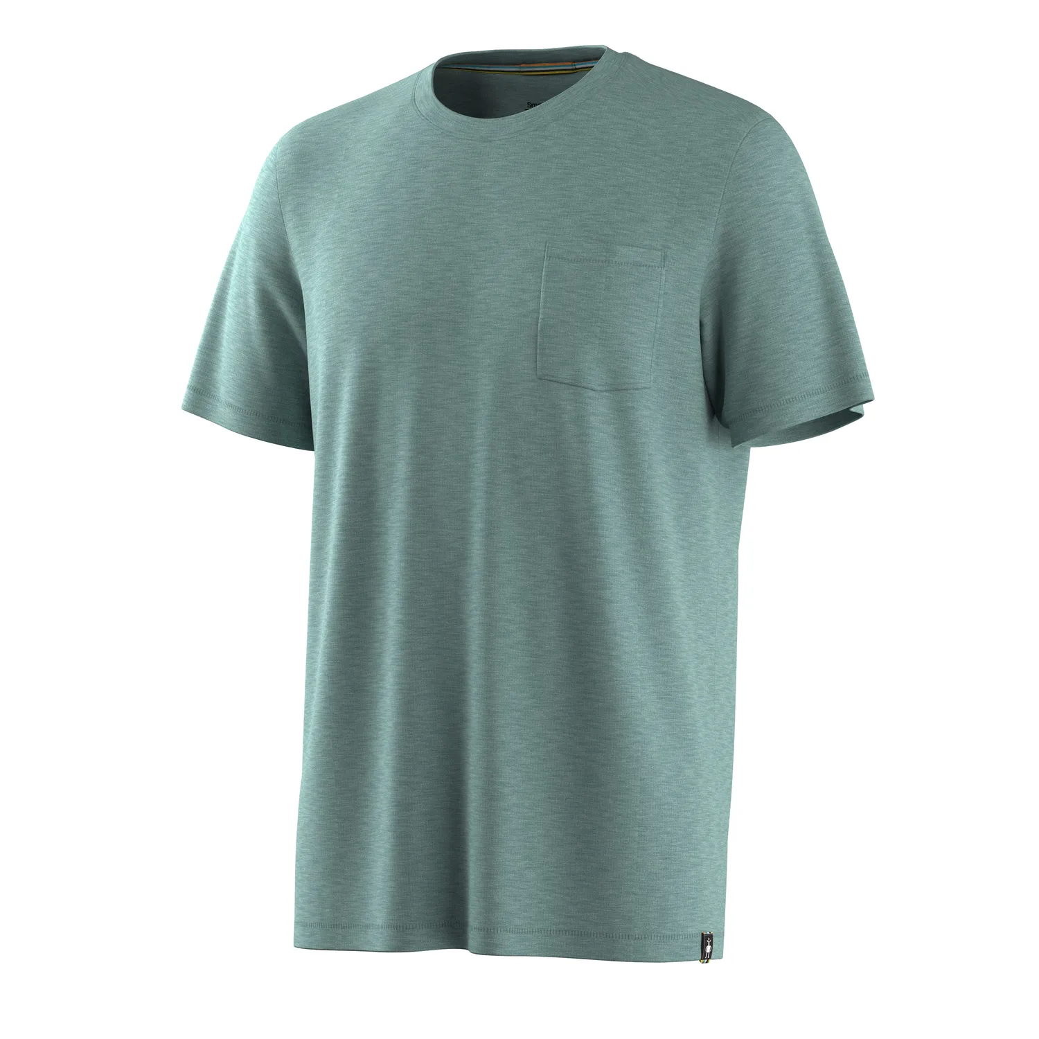Smartwool Merino Hemp Pocket Tee t-skjorte dusty teal
