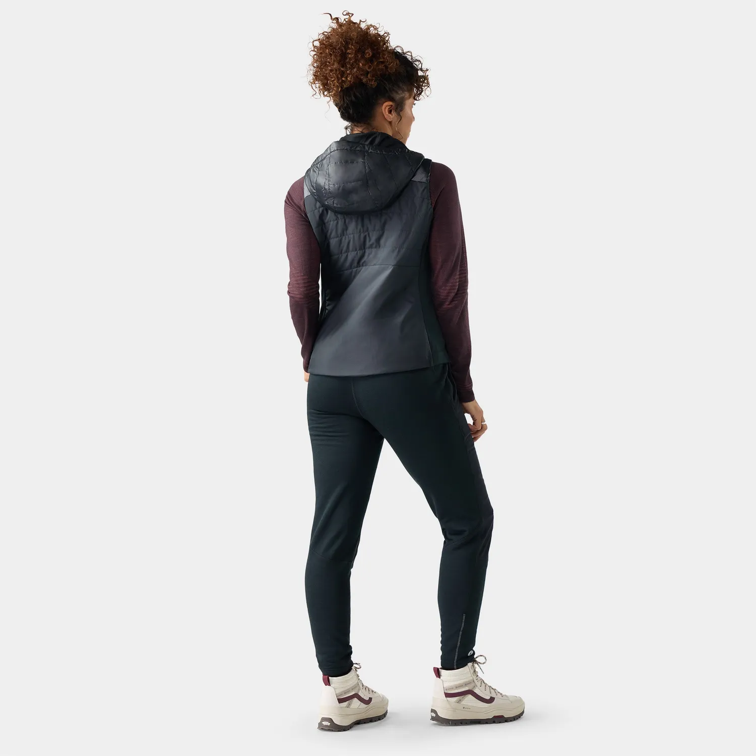 Smartwool Smartloft Vest ullvest svart