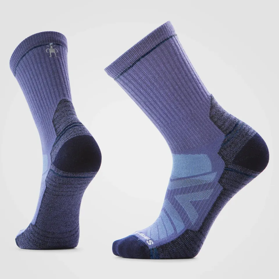 Smartwool Hike Light Cushion Crew tursokker Nightfall Blue merinoull