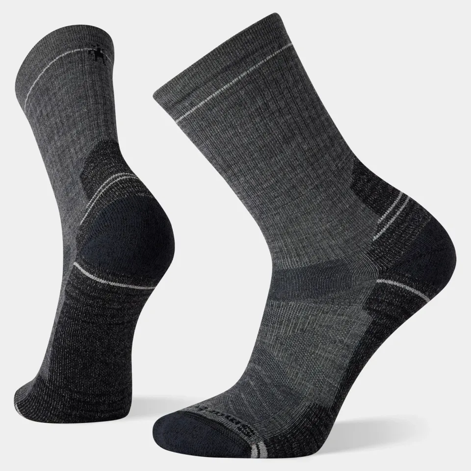 Smartwool Hike Crew tursokker medium gray lett demping